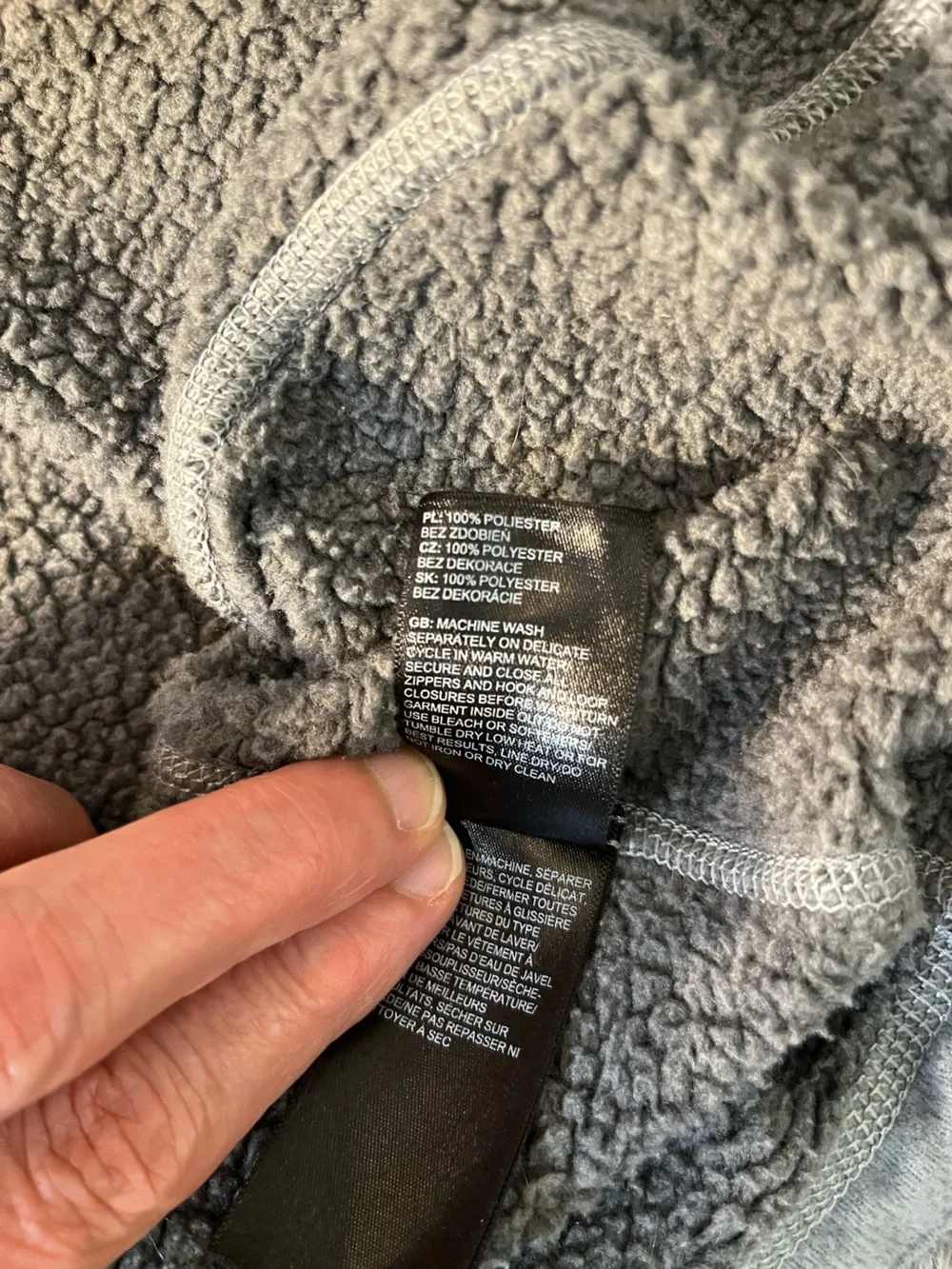 The North Face cozy fleece